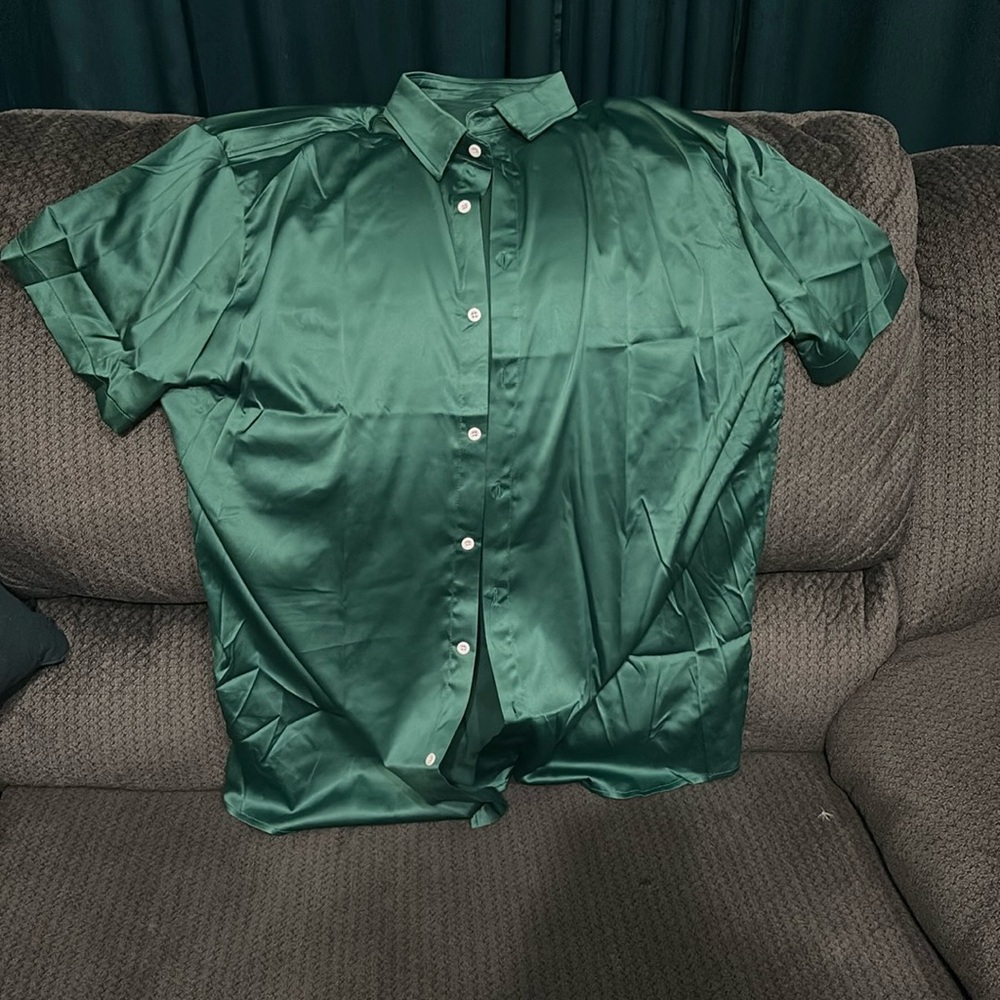 Shein button down.